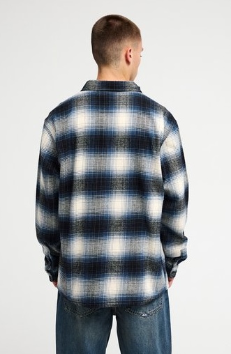 Quiksilver Glenbrook Holzfeller Karohemd Überhemd für Männer in Blau Quiksilver Glenbrook Holzfeller Karohemd Überhemd für Männer in Blau