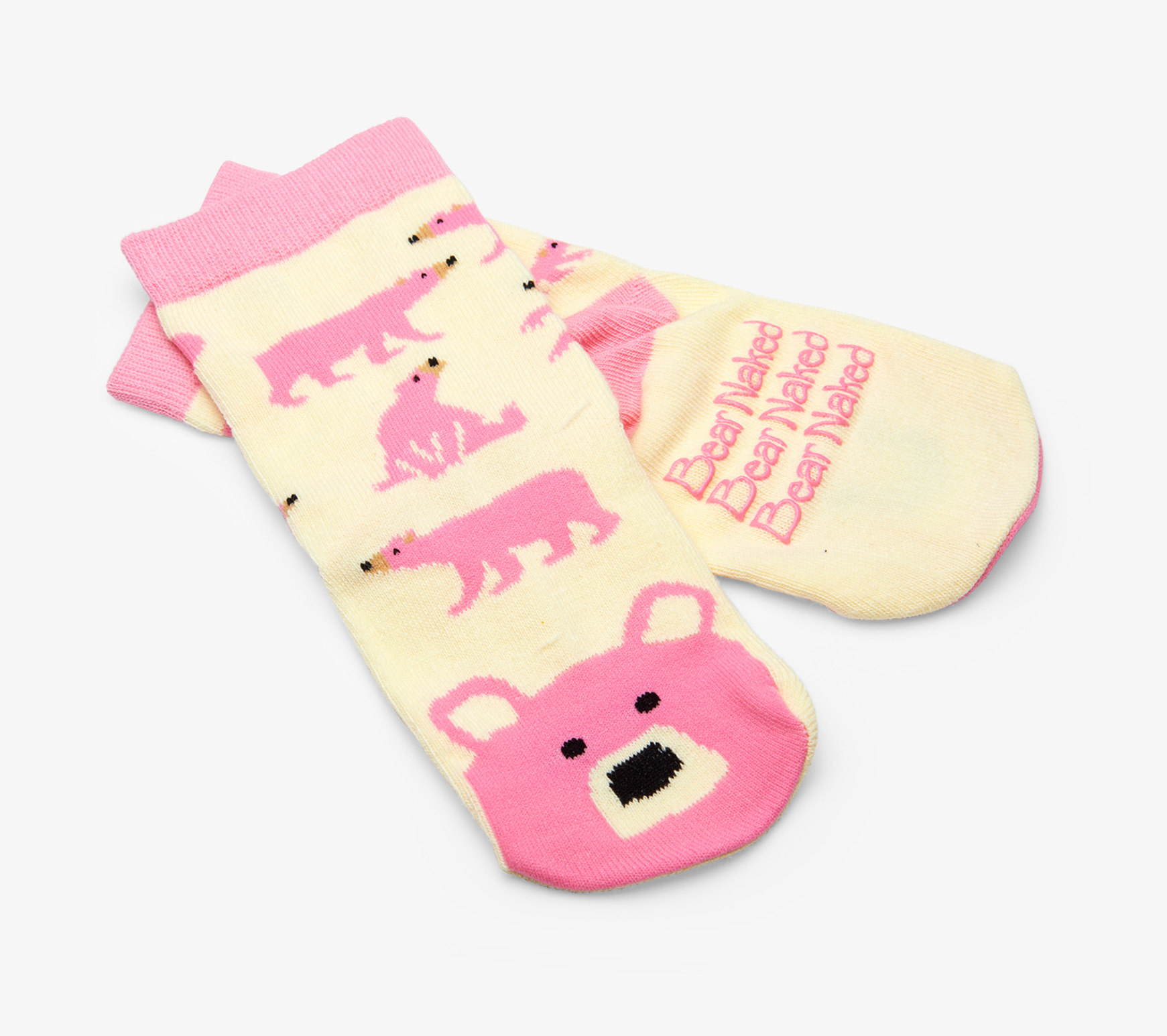 Little Blue House Kinder Socken - Pink Bear - Rosa Bär