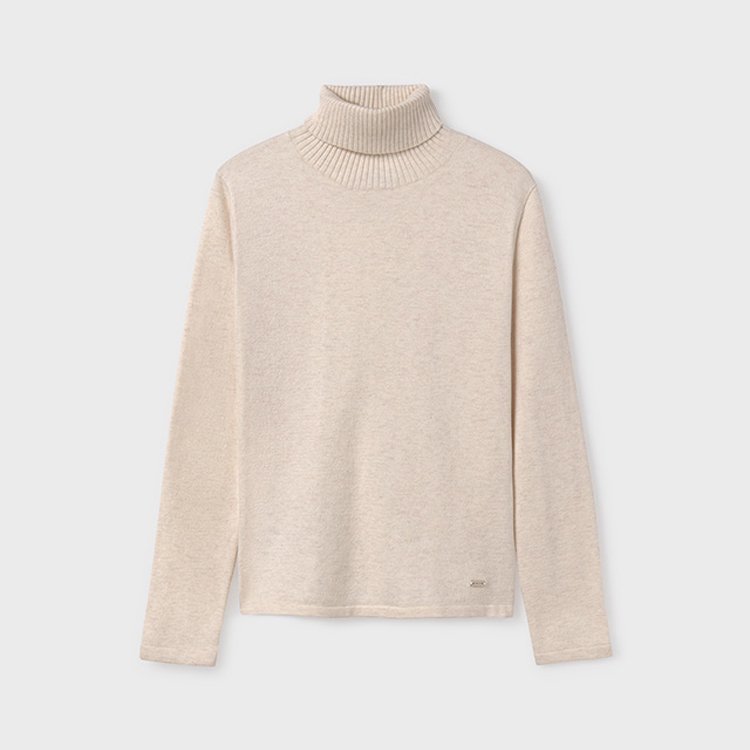 Mayoral Strickrolli / Pullover mit Rollkragen in Alpaca Beige - SALE