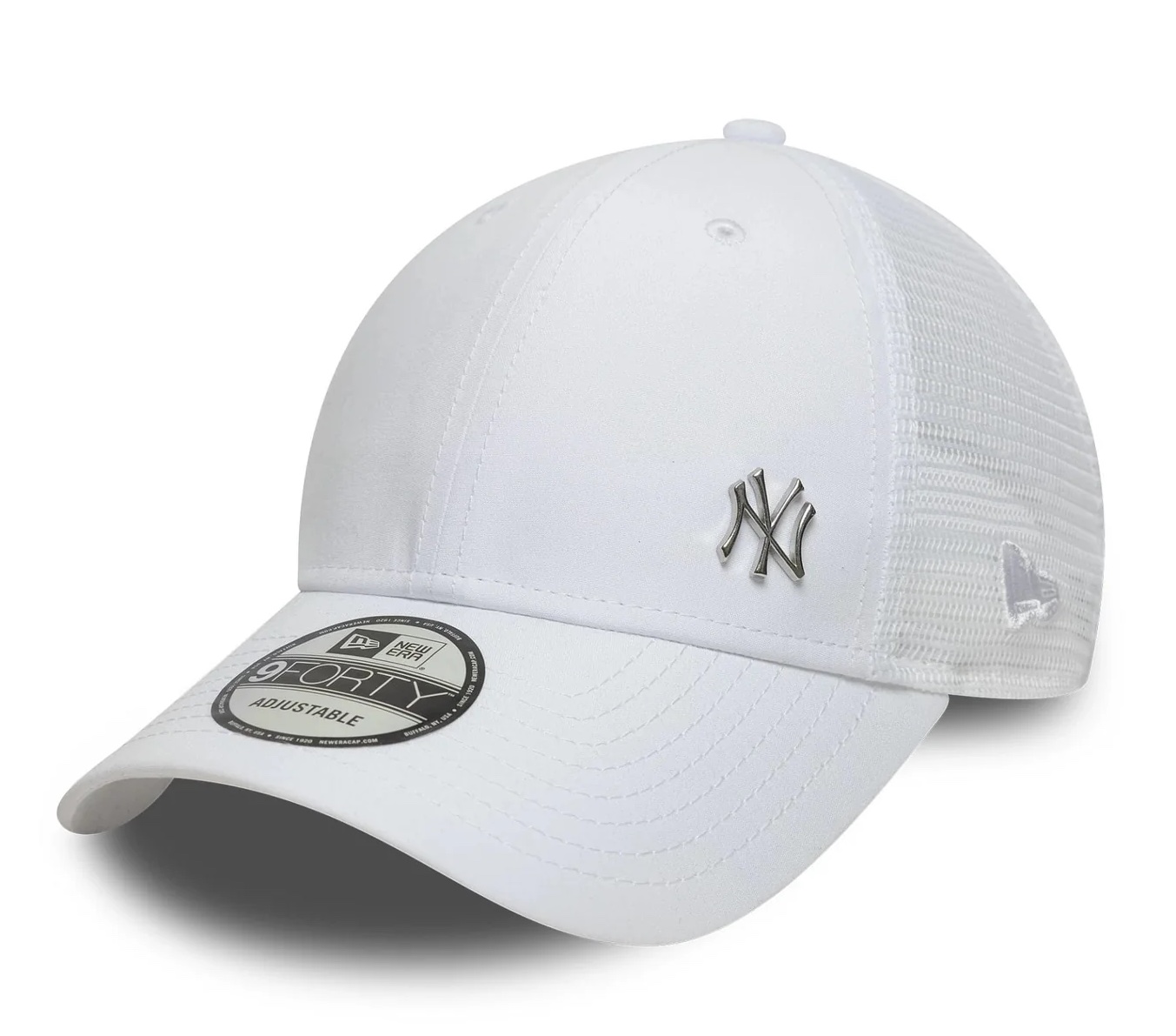 New Era New York Yankees Flawless Creme Weiß 9FORTY Adjustable Cap