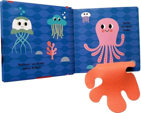 Coppenrath Mein Filz-Fühlbuch: Kuckuck, kleiner Delfin!