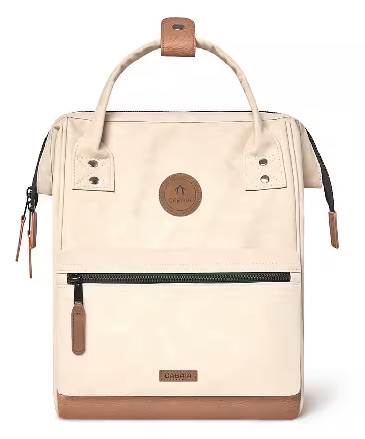 Cabaia Rucksack ADENNE Small (mit Laptop-Fach) - in Beige