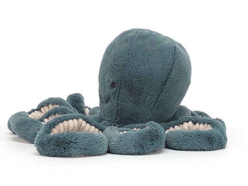 Jellycat Storm Oktopus Little in Blau