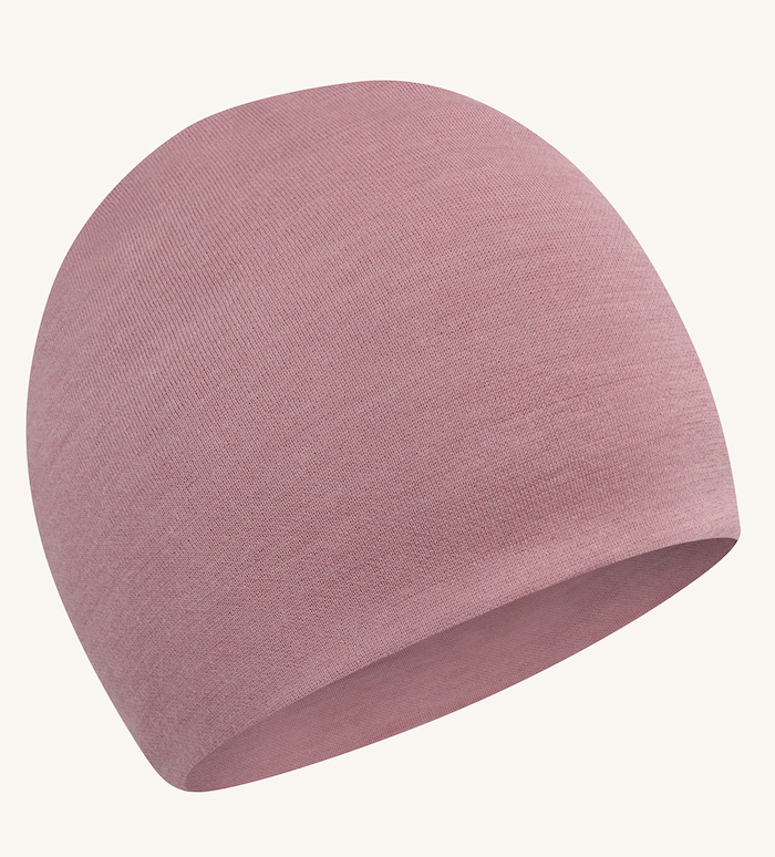 Hust & Claire Florio Beanie Mütze Wolle Bambus in Pale Mauve Rosa Hust & Claire Florio Beanie Mütze Wolle Bambus in Pale Mauve Rosa