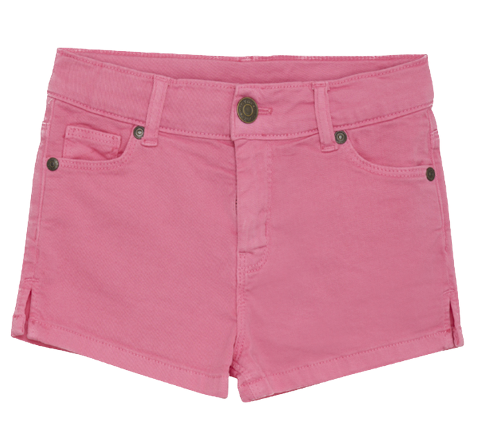 123532_5290_A Minymo Girls Shorts Kurze Twill Jeans Hose in Morning Glory Pink