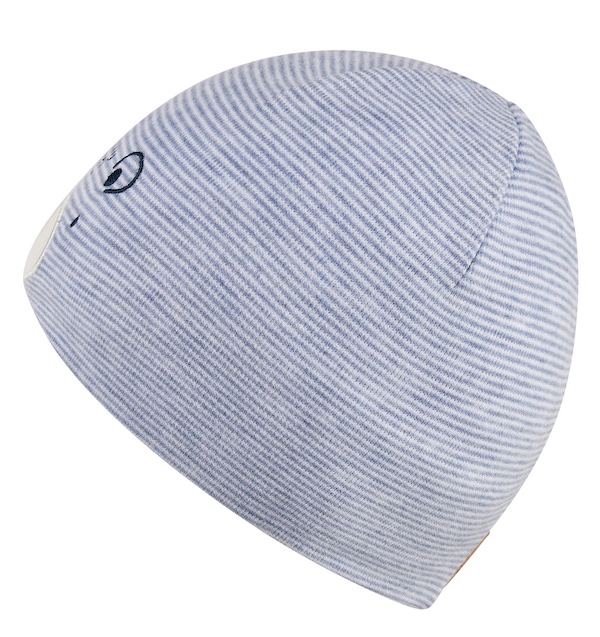 Sterntaler Beanie in Blau mit Bären-Stickerei - Bärengesicht Sterntaler Beanie in Blau mit Bären-Stickerei - Bärengesicht