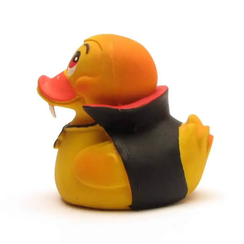 Lanco Duck - Naturkautschuk Badeente Gummiente - Vampire