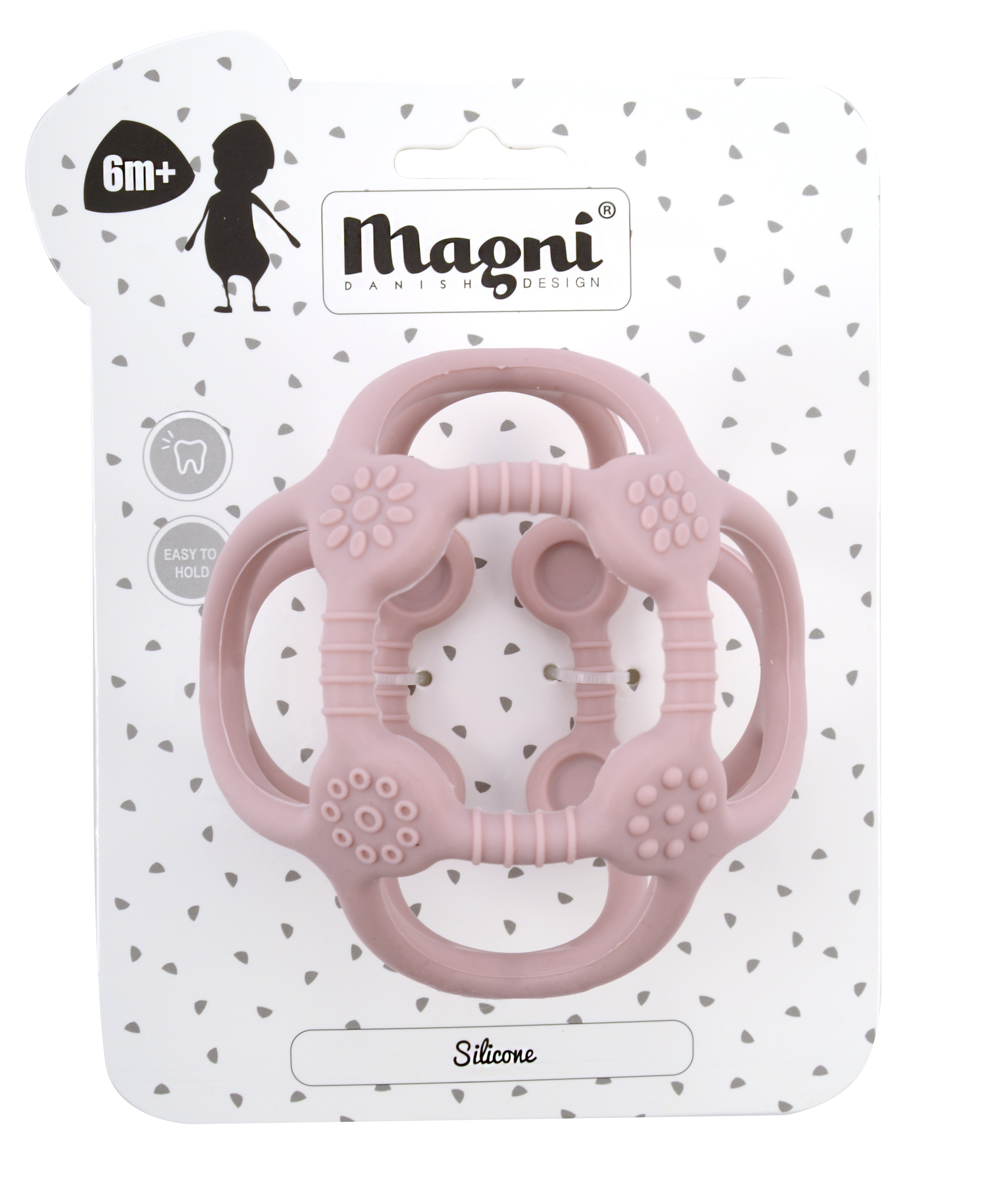 Magni aktivity Ball aus Silikon - Rosa