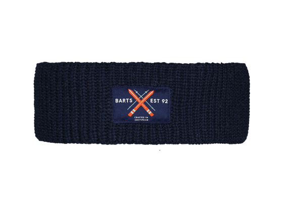 Barts Byram Rippstrick Stirnband in Marineblau Barts Byram Rippstrick Stirnband in Marineblau