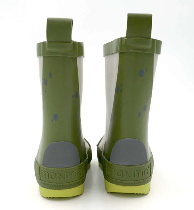 Maximo Regenstiefel Gummistiefel mit Jersey Futter + Reflekt 3M - Traktor Maximo Regenstiefel Gummistiefel mit Jersey Futter + Reflekt 3M - Traktor