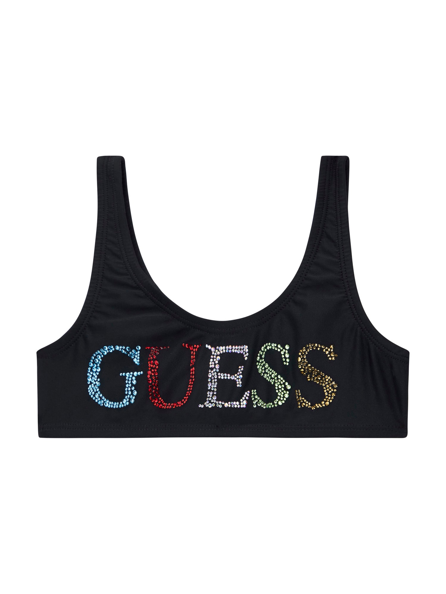 Guess Bikini in Schwarz mit Multifarbe Strasssteine - SALE Guess Bikini in Schwarz mit Multifarbe Strasssteine - SALE