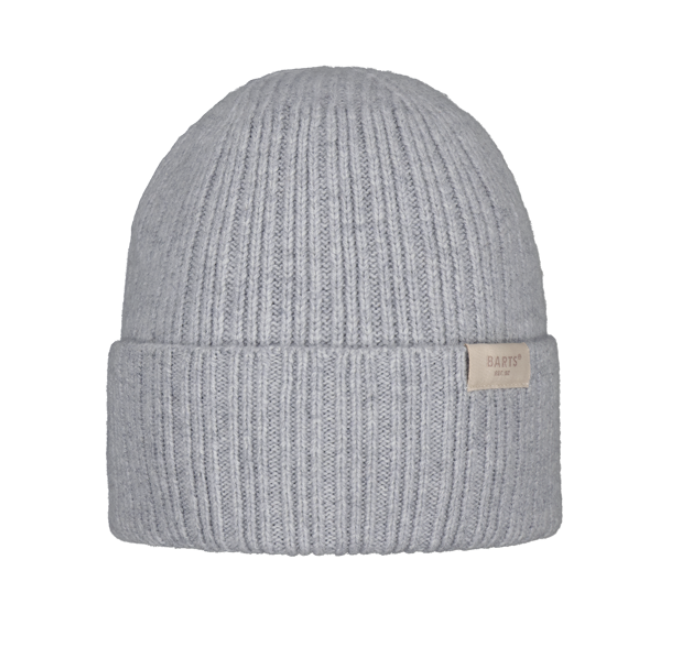 Barts Beathan Beanie Herrenmütze mit Kaschmir - Heather Grey/Hellgrau Barts Beathan Beanie Herrenmütze mit Kaschmir - Heather Grey/Hellgrau