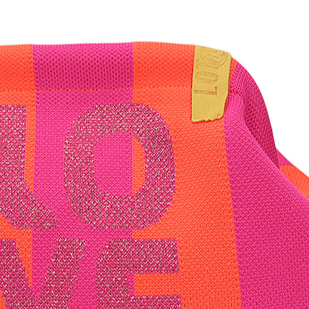 LOT83 Rebel Kulturtasche oder Clutch Emma - Pink Orange - LOVE