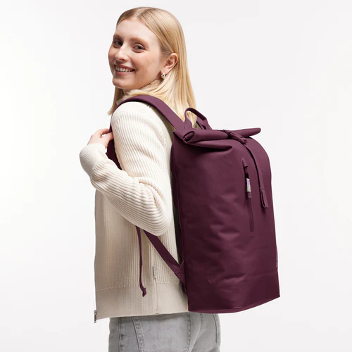 GOT BAG ROLLTOP LITE 2.0 KRAKEN - Nachhaltiger Rucksack in Kraken Weinrot