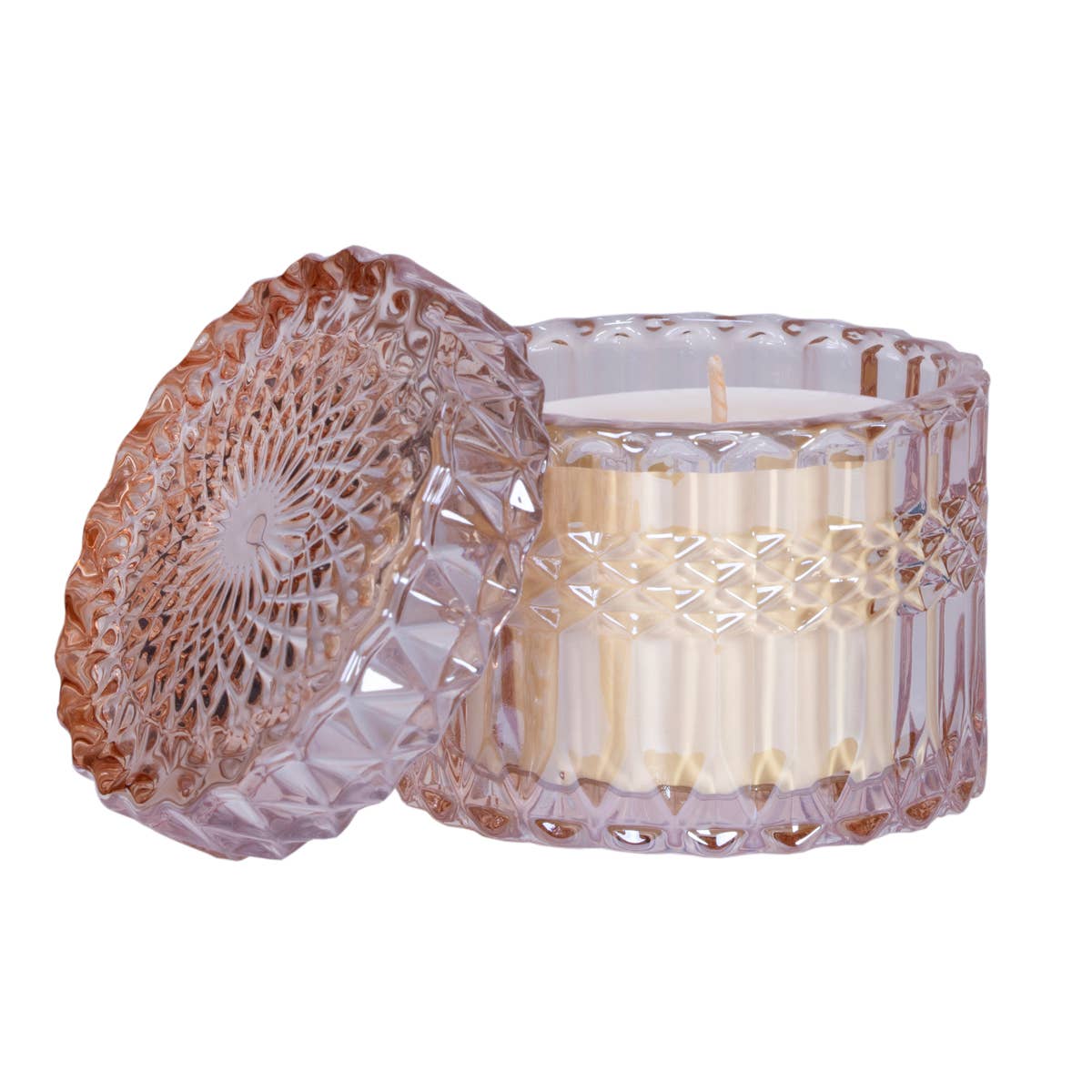Soi Verführerische Bernstein Petit Shimmer Kerze in Glas - Alluring Amber 227 g