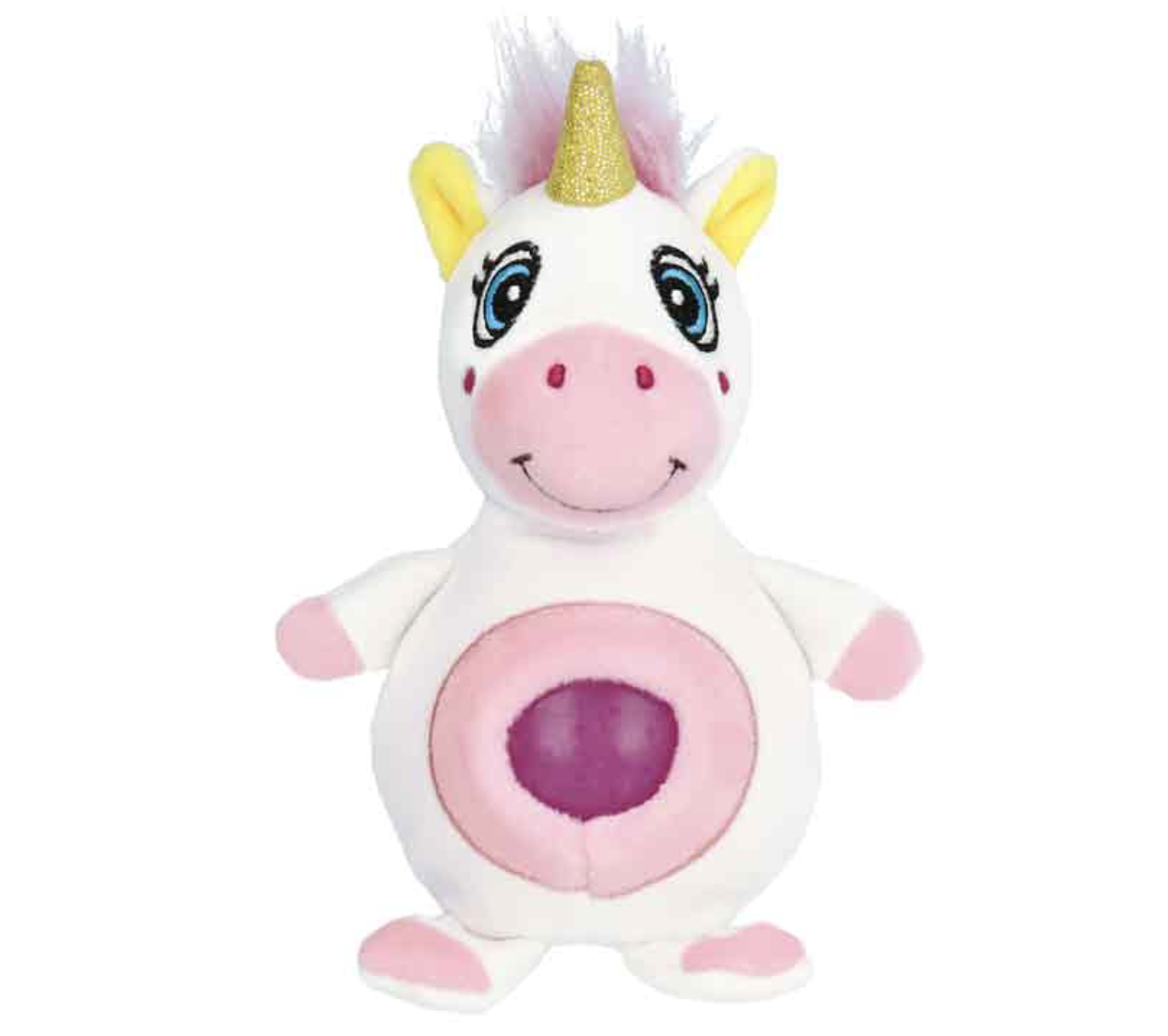 Schönes Schenken Jellyroos Quetschball Kuscheltier Einhorn Aurora