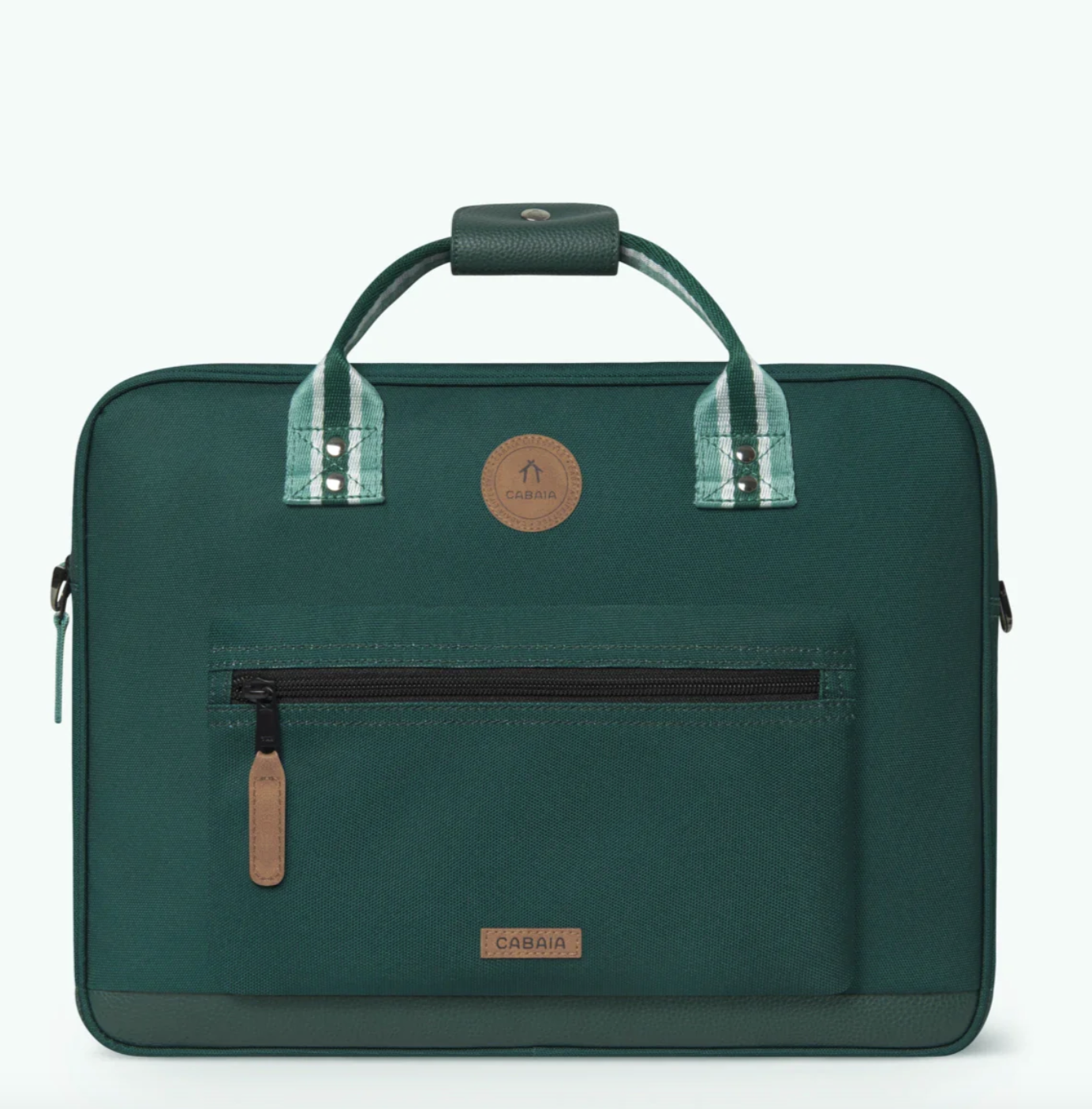 Cabaia Messenger LIMA mit Laptop-Fach Arbeitstasche - Grün - SALE