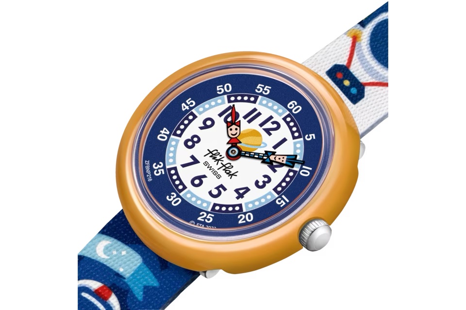 Flik Flak Kinderuhr - Astrodreams - Astronaut Uhr Flik Flak Kinderuhr - Astrodreams - Astronaut Uhr