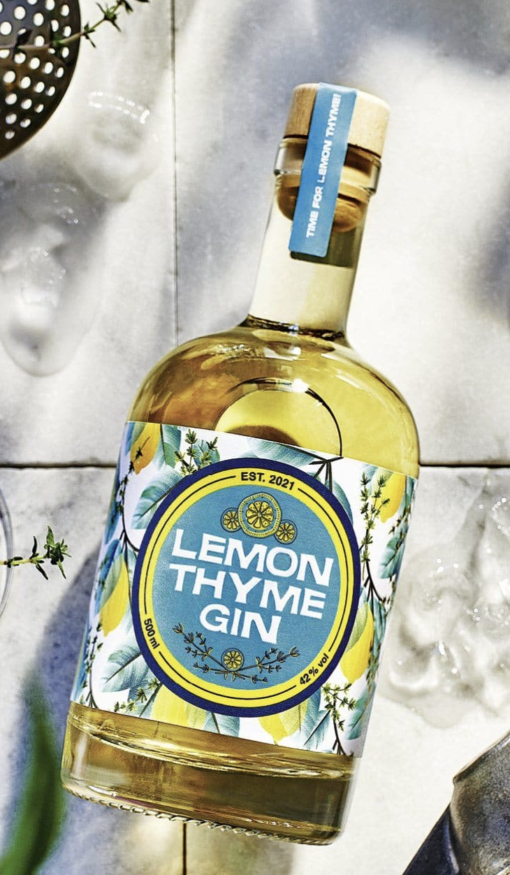 Wajos Lemon Thyme Gin - 500ml Wajos Lemon Thyme Gin - 500ml