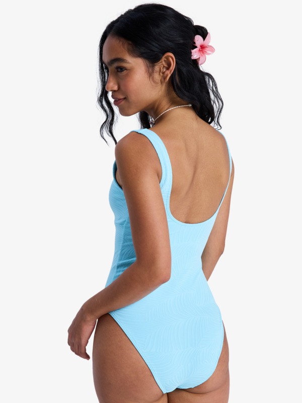 Roxy Palm Dreams Badeanzug in Tanager Türkis Blau Roxy Palm Dreams Badeanzug in Tanager Türkis Blau