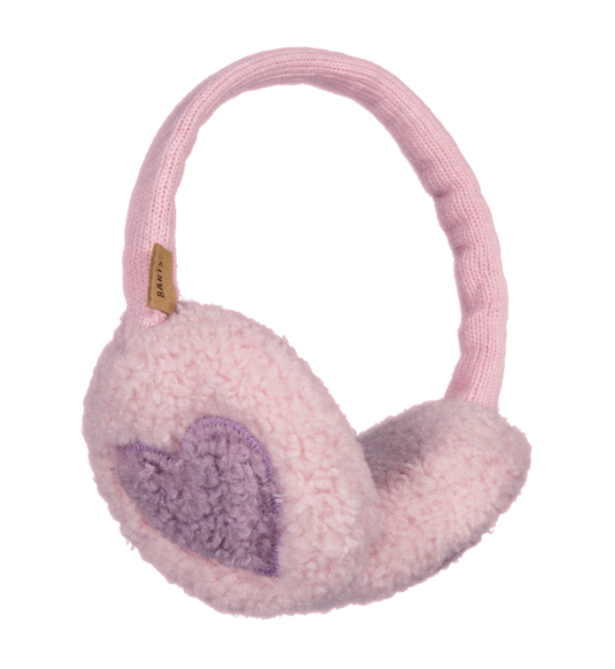 Barts Bozzie Earmuffs Teddy mit Herz in light Pink - Rosa & Lila Barts Bozzie Earmuffs Teddy mit Herz in light Pink - Rosa & Lila