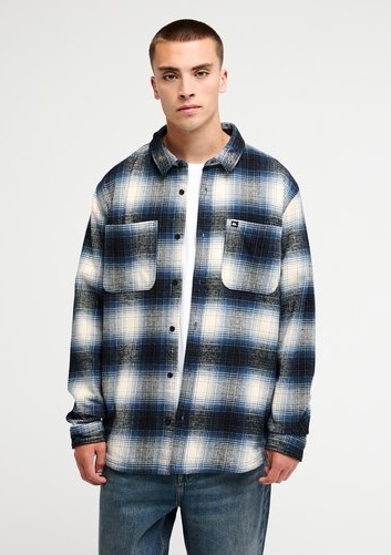 Quiksilver Glenbrook Holzfeller Karohemd Überhemd für Männer in Blau