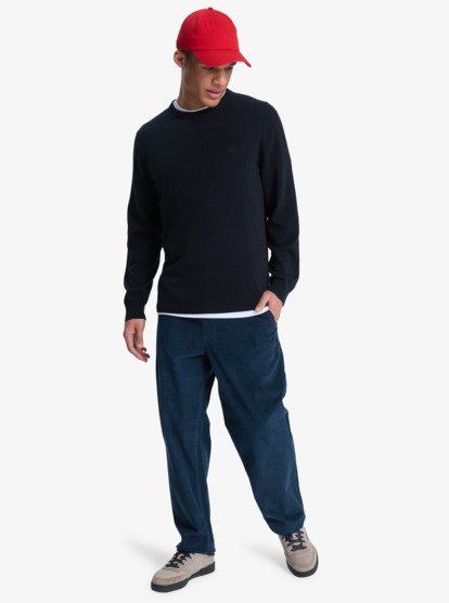 Quiksilver Taxer Regular Cord Hose in Marineblau Navy