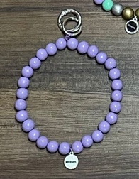 Mo Beads Holzperlen Schlüsselkette Schlüsselanhänger - Flieder