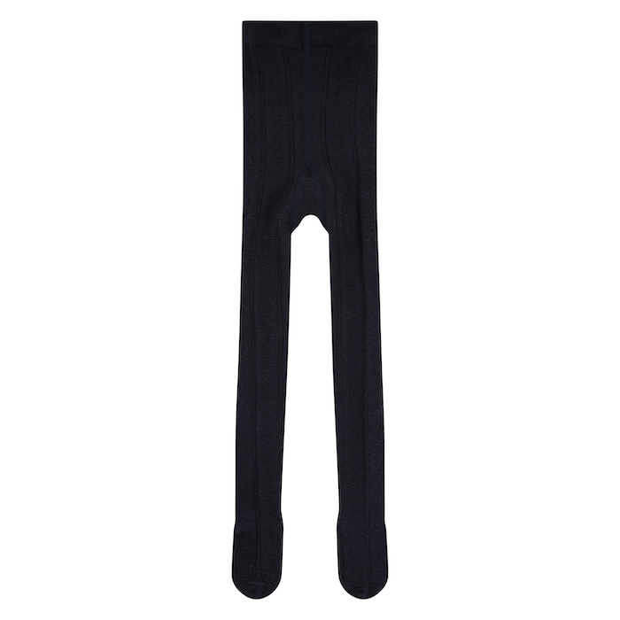 BBE23508970_1 Babyface Girls Strumpfhose in Dunkelblau mit Zopfmuster