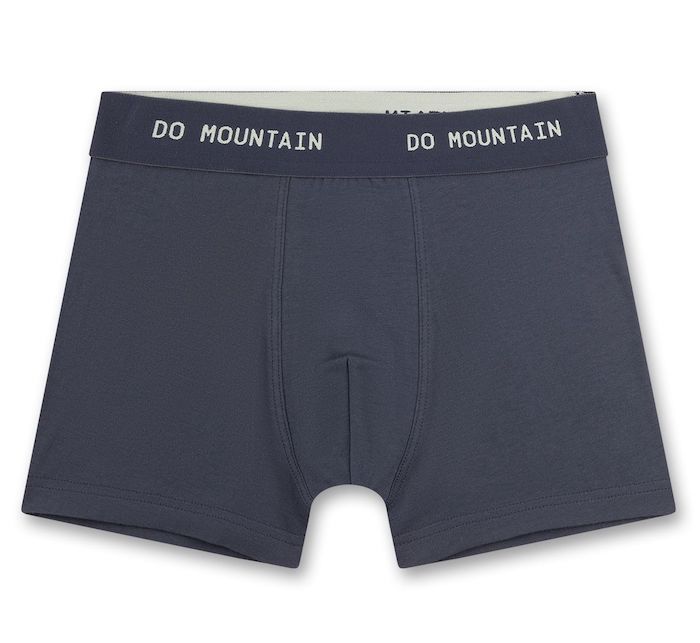 Sanetta Jungs Boxershorts 2er Set - Uni Blau + Blau Checks Sanetta Jungs Boxershorts 2er Set - Uni Blau + Blau Checks