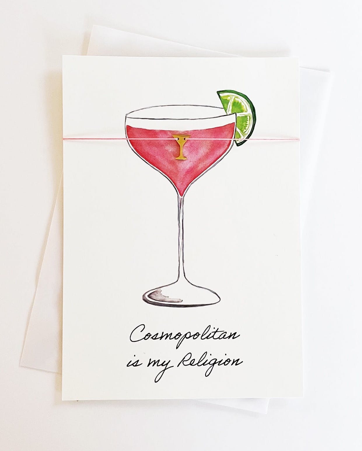 VIVI-ARMBAND-COSMOPOLITAN-IS-MY-RELIGION By Vivi Schmuck Postkarte - Cosmopolitan is my Religion