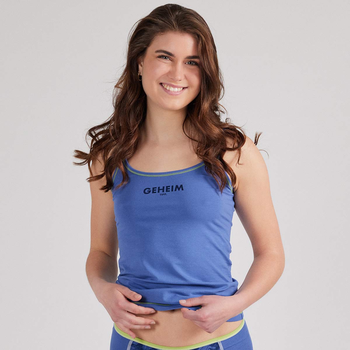 ESFE Alpine Bio-Wäsche Damen Top iin Enzian Blau - Geheimtipp