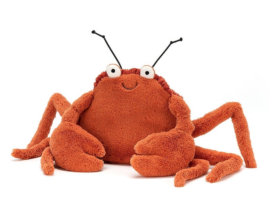 CC2CA1auYgYiLGL4K Jellycat Crispin Crab - Krabbe - Large