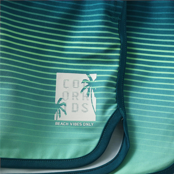Color Kids Jungs Badehose Lang - Long Swim Short in Grün Color Kids Jungs Badehose Lang - Long Swim Short in Grün