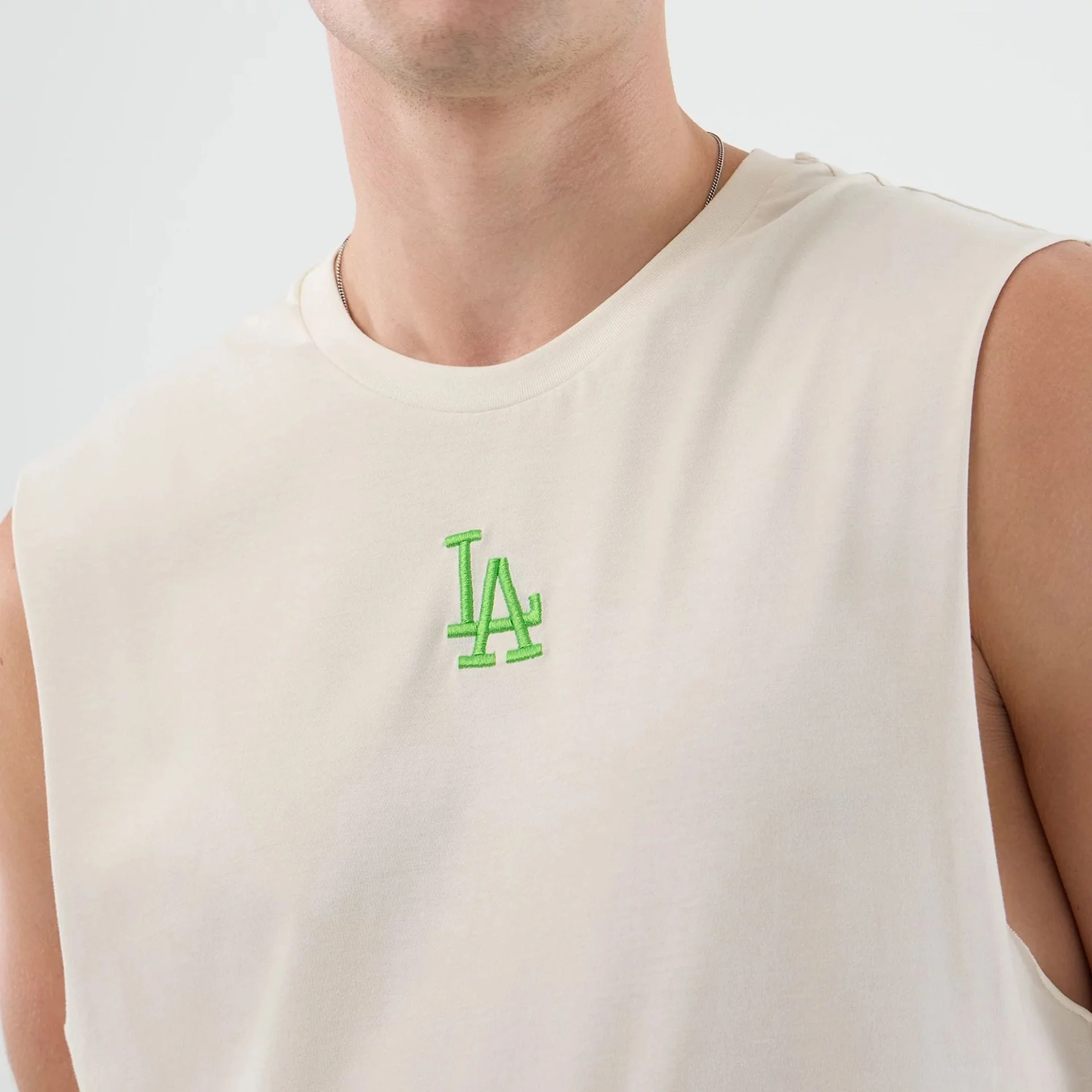 New Era Tank T-Shirt in weiß - LA Dodgers MLB League Essential