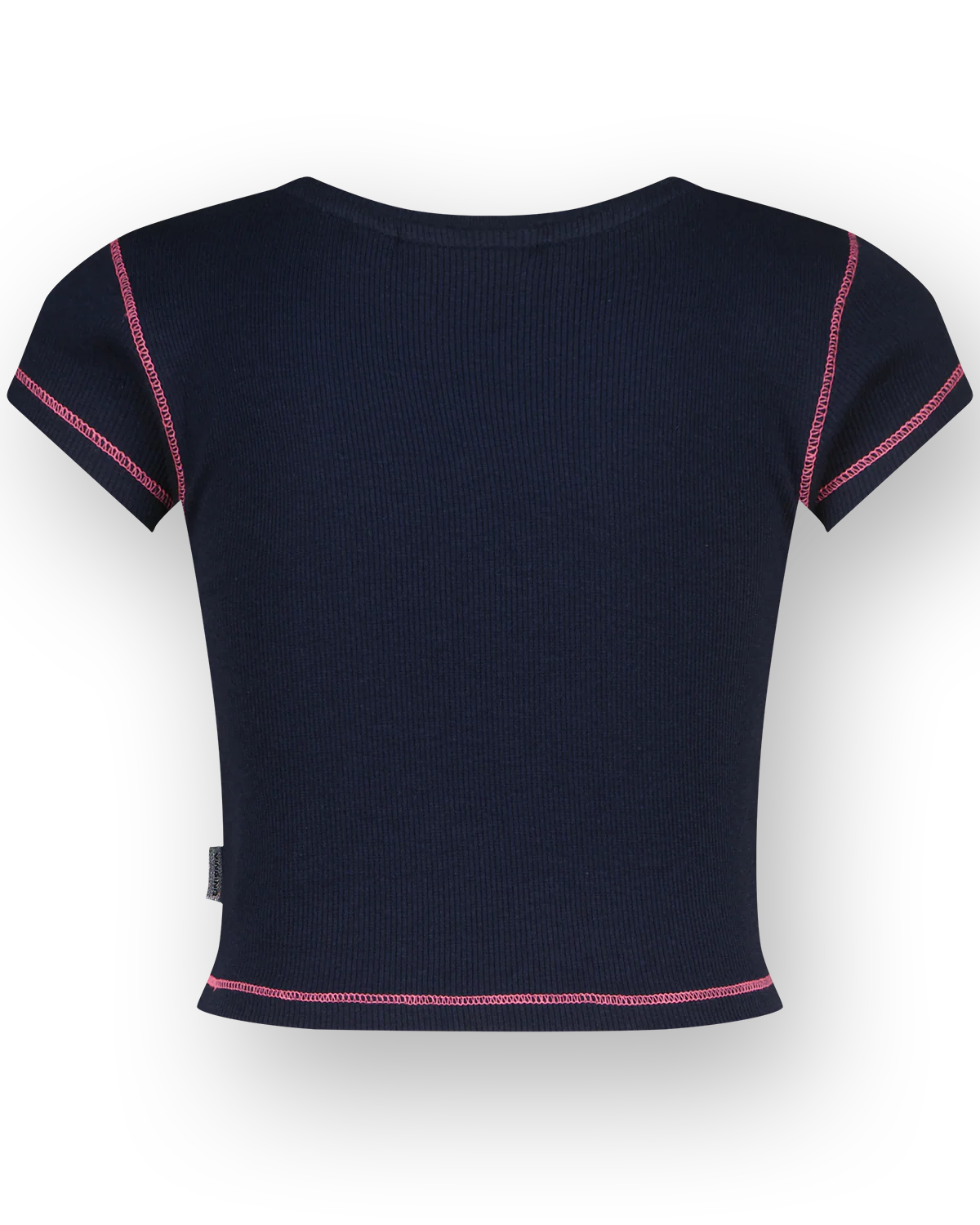 Vingino Mädchen Basic crop T-Shirt in Navy