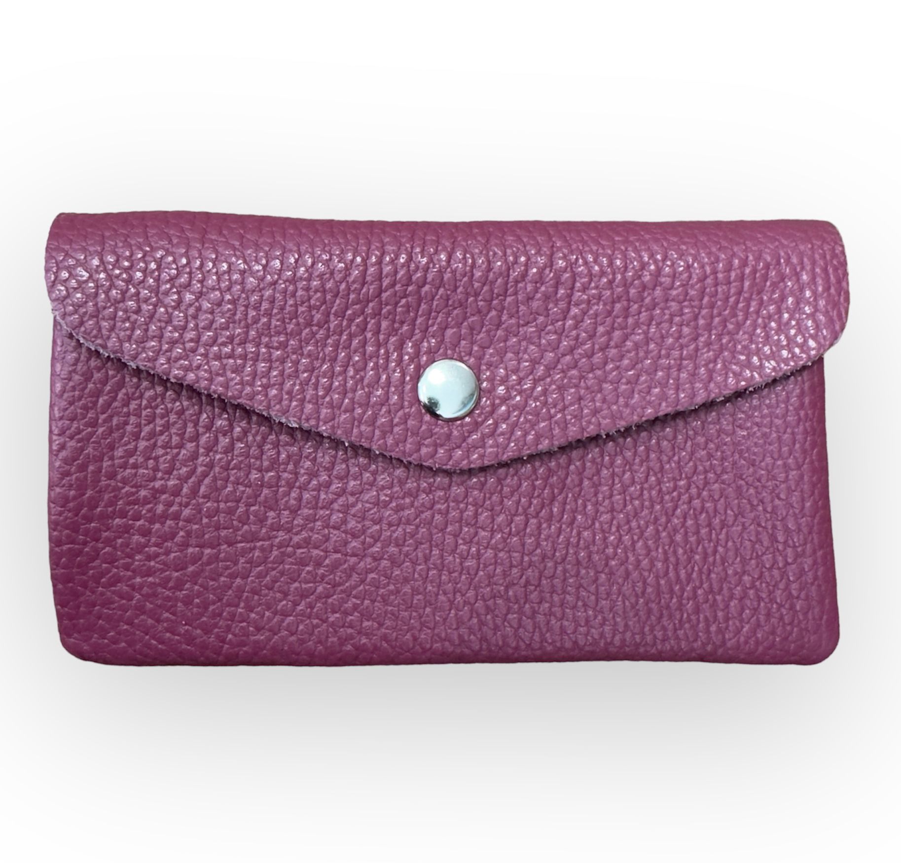BFF Soft Leder Geldbeutel - Beeren Pink - Large