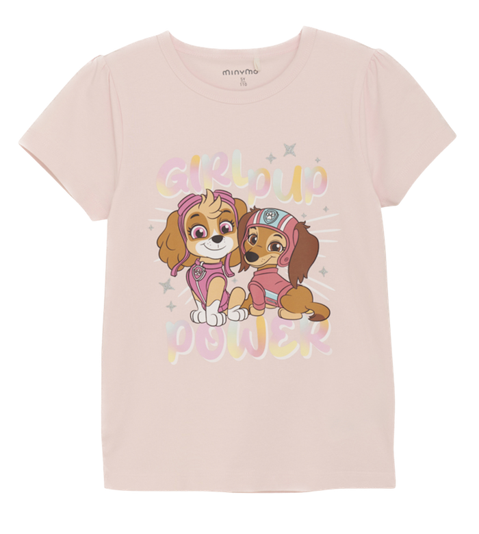 Minymo Paw Patrol T-Shirt in Rosa- Paw Patrol