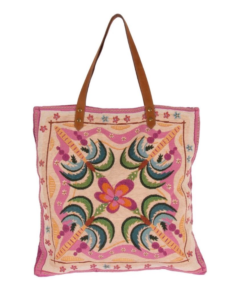 Imbarro Shopper Tasche mit Palmen 