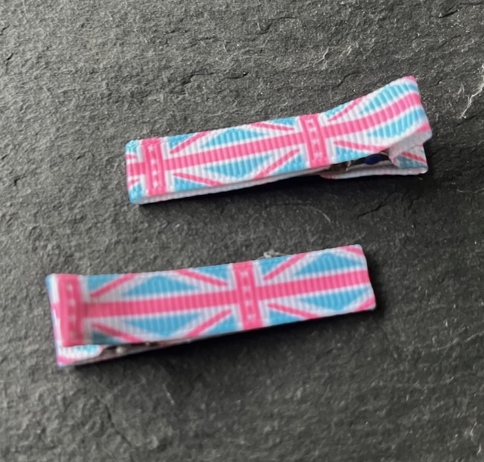 Wowzers Designer Clips - Britain - 1 Paar
