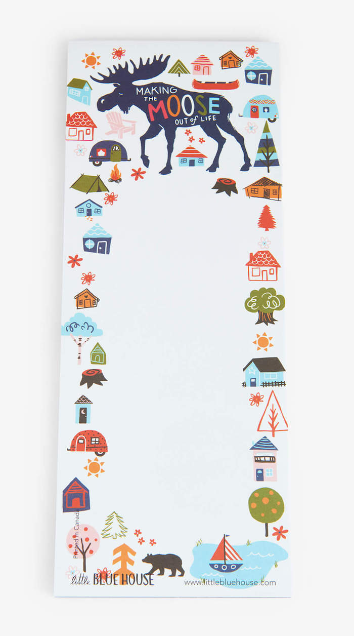 Little Blue House Magnetliste - Making the Moose Out of Life