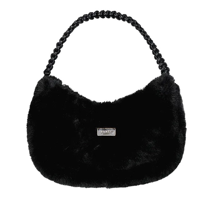 Barts Sourwood Schultertasche Faux Felltasche in Schwarz Barts Sourwood Schultertasche Faux Felltasche in Schwarz