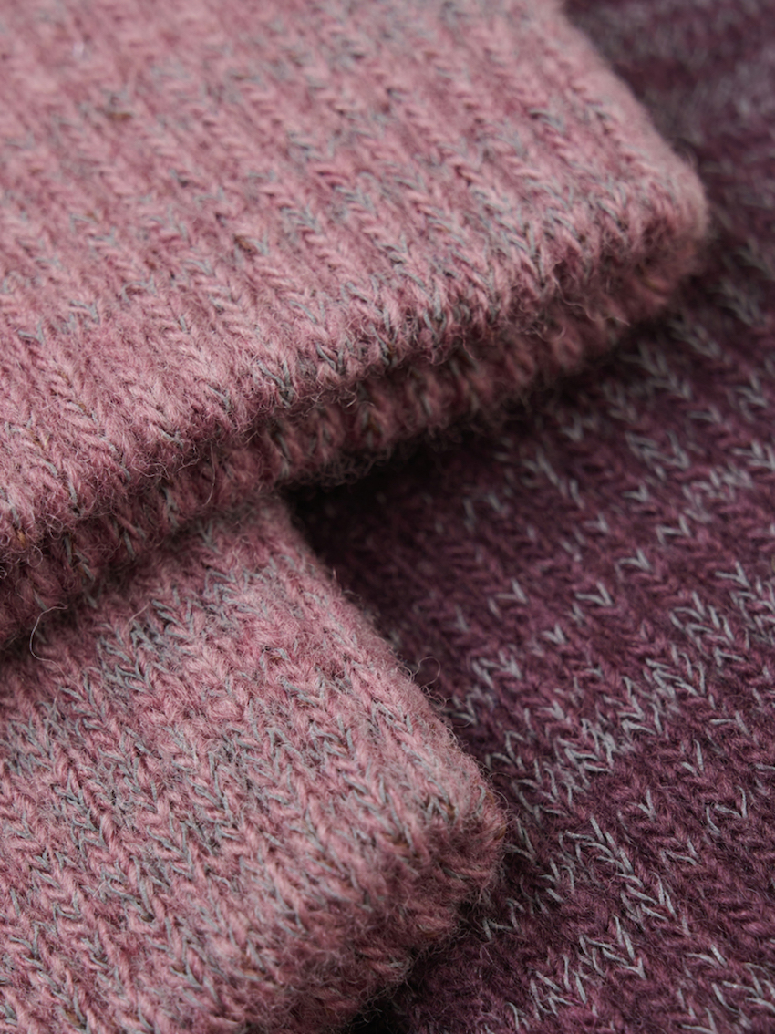 CeLaVi Woll-Fingerhandschuh Reflex 2er Pack in Rosè/Pflaume