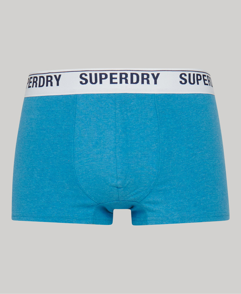 upload9223368955666051861 Superdry Trunk Unterhosen 2er Pack - Mazarine/Electric
