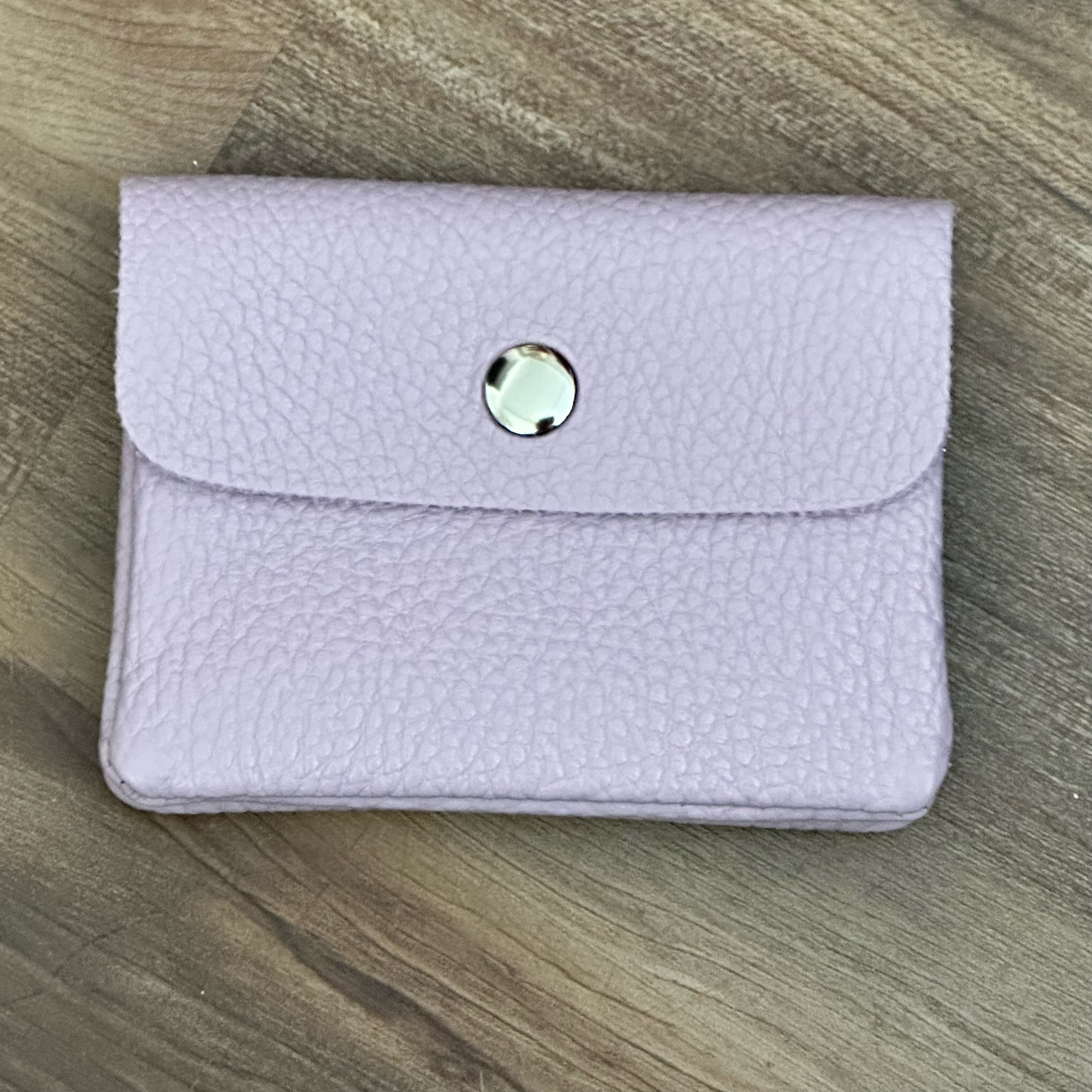 BFF Soft Leder Geldbeutel in Sorbet Flieder - Klein