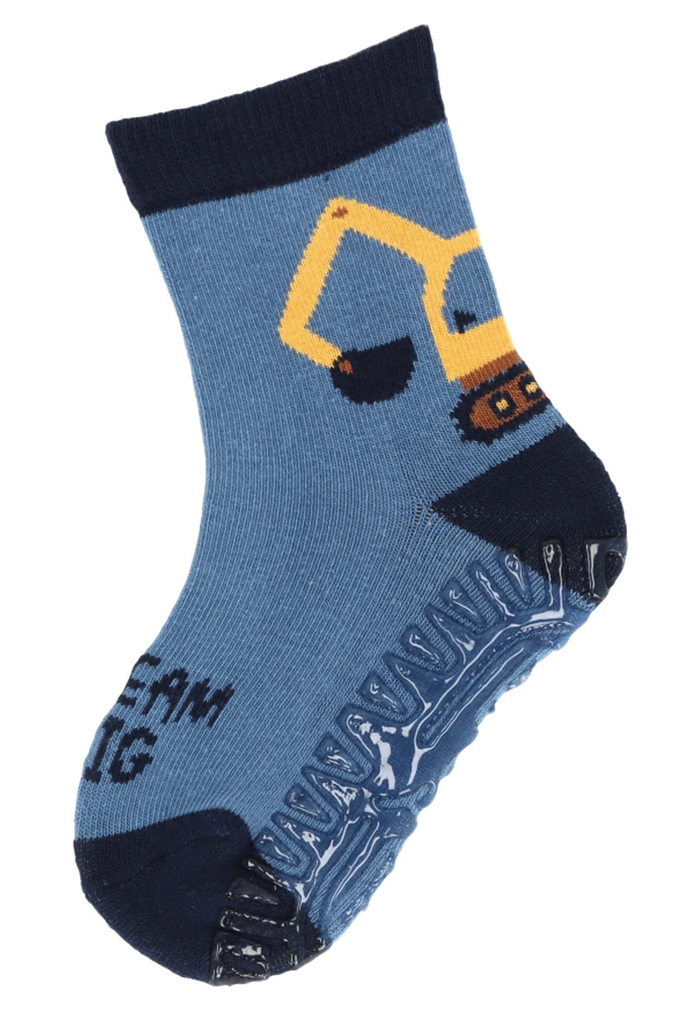 Sterntaler Fliesen Flitzer Air Stoppersocken in Blau - 2 Paar - Baufahrzeuge