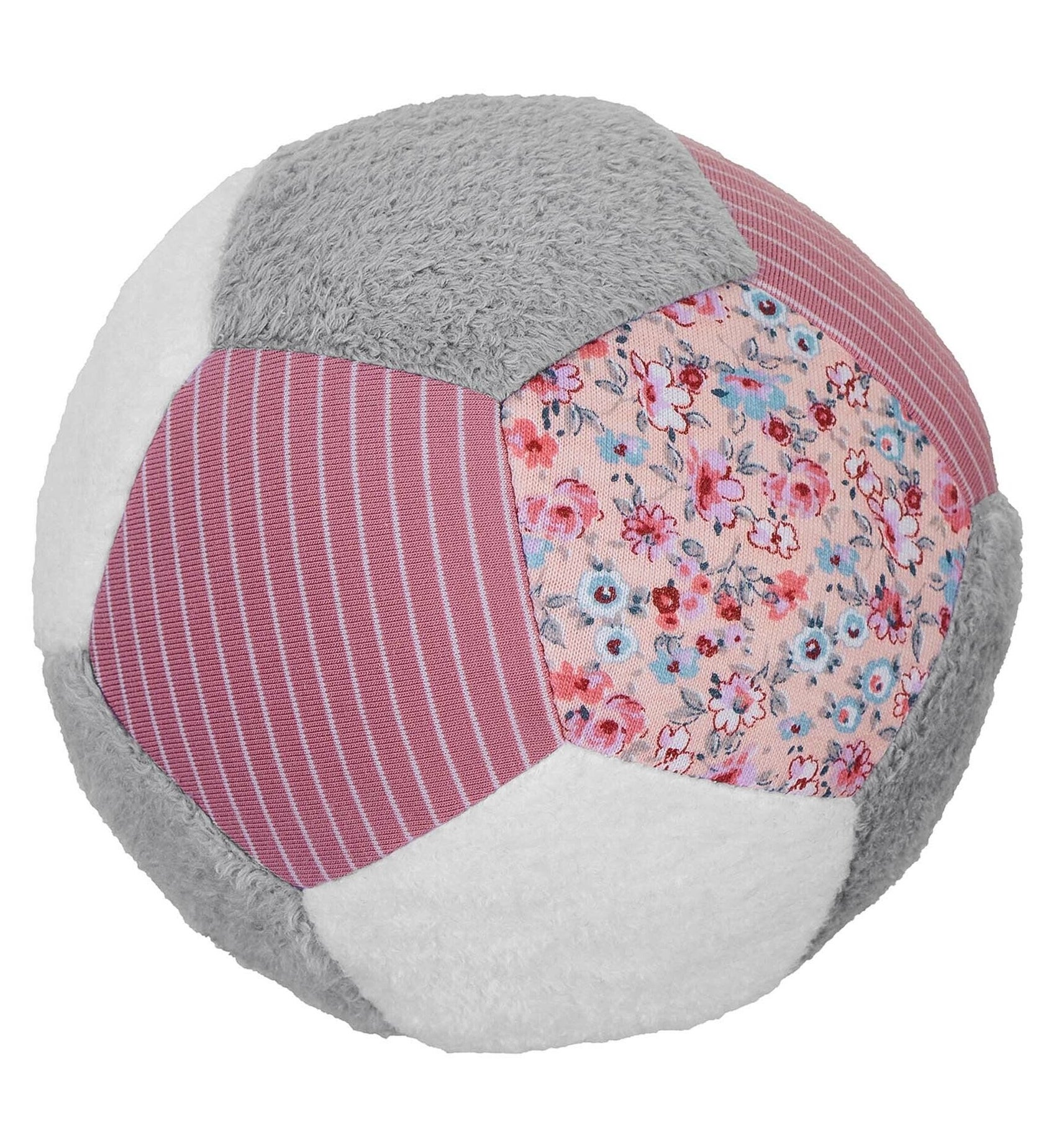 Sterntaler Weicher Stoffball mit Rassel in Rosa Sterntaler Weicher Stoffball mit Rassel in Rosa