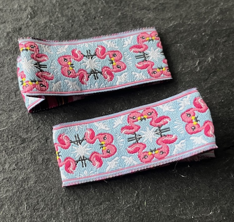 Wowzers Designer Clips - Flamingos - 1 Paar