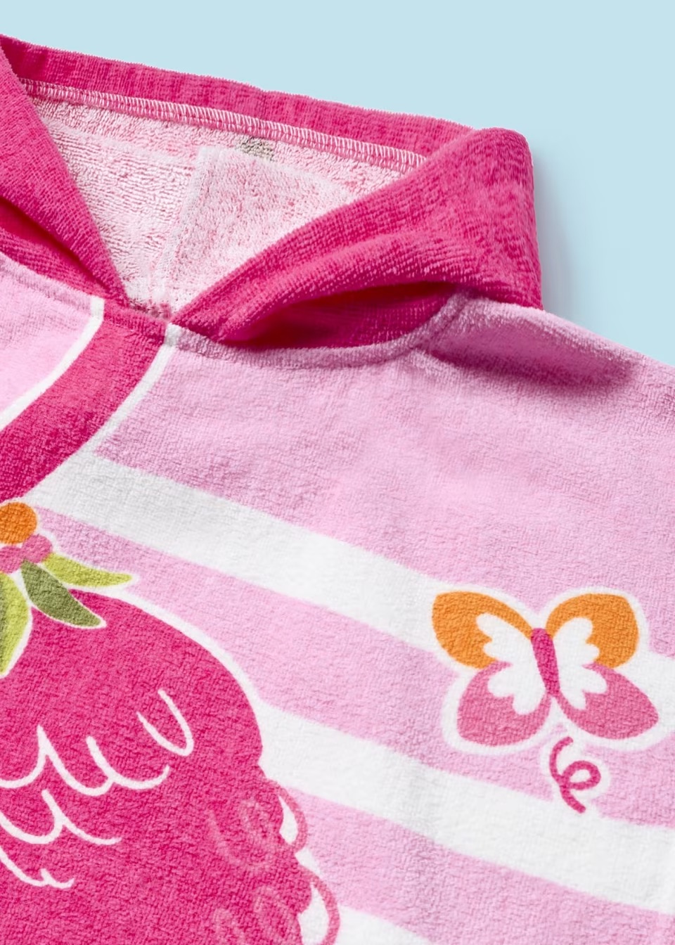Mayoral Strand Badetuch mit Kapuze - Flamingo
