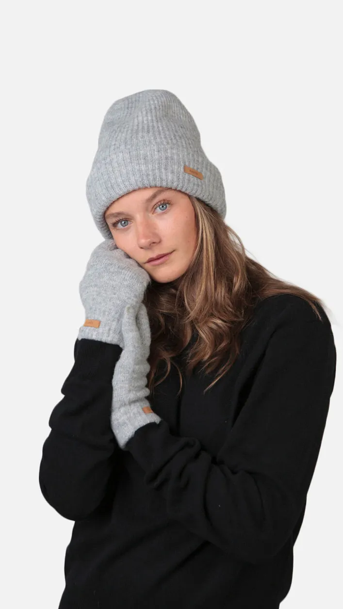 Barts Witzia Damen Beanie in Heather Grey - One Size